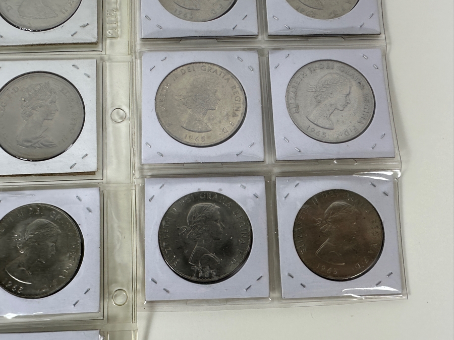 Collection Of 28 British Crowns [Photo 11]