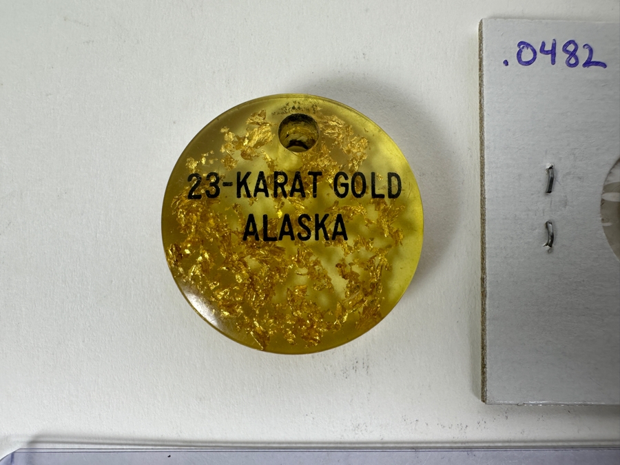 Gold Starter Kit: Mexican Gold Coin, Alaskan Gold, Knotts Berry Farm Gold, Gold Banknote  [Photo 5]