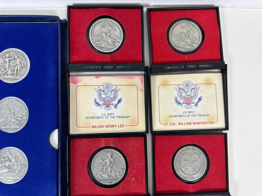 America's First Medals Revolutionary War Collection 1973 U.S. Mint Complete With 19 Extra Medals  [Photo 9]