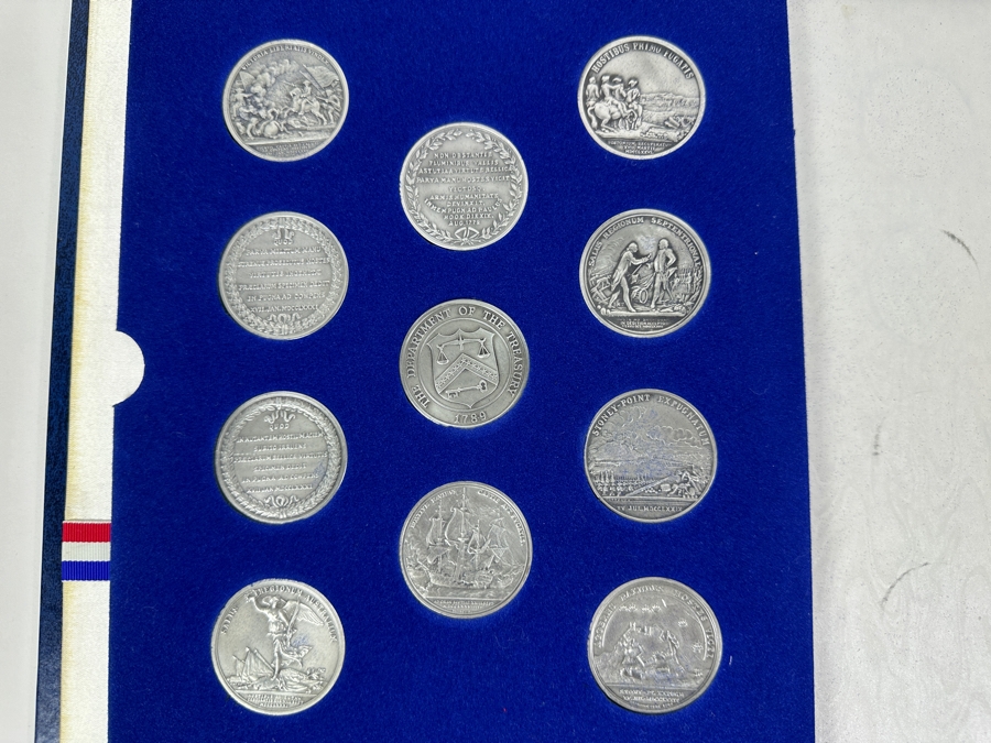 America's First Medals Revolutionary War Collection 1973 U.S. Mint Complete With 19 Extra Medals  [Photo 16]