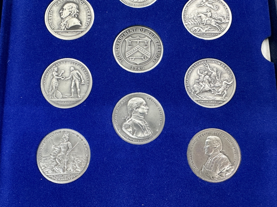 America's First Medals Revolutionary War Collection 1973 U.S. Mint Complete With 19 Extra Medals  [Photo 15]