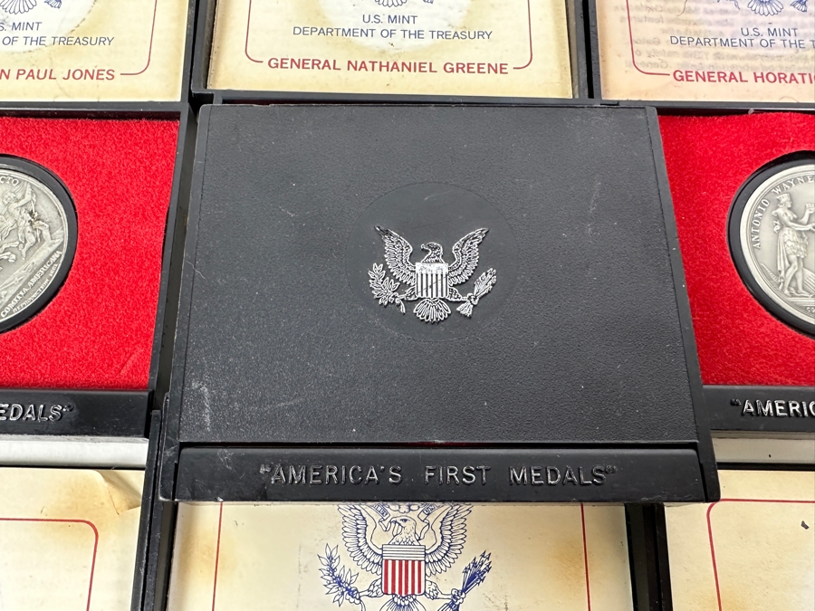 America's First Medals Revolutionary War Collection 1973 U.S. Mint Complete With 19 Extra Medals  [Photo 10]