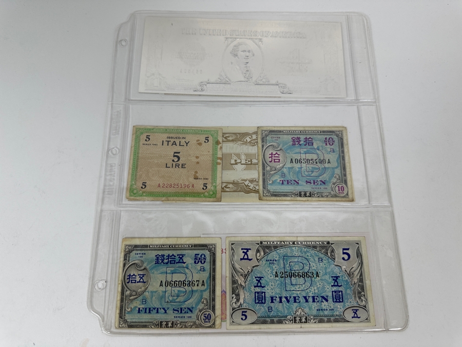 Album Of U.S. & World Currency With 107 Different Notes [Photo 9]