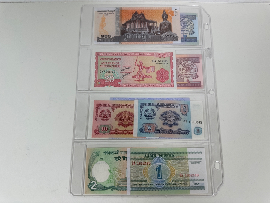 Album Of U.S. & World Currency With 107 Different Notes [Photo 20]