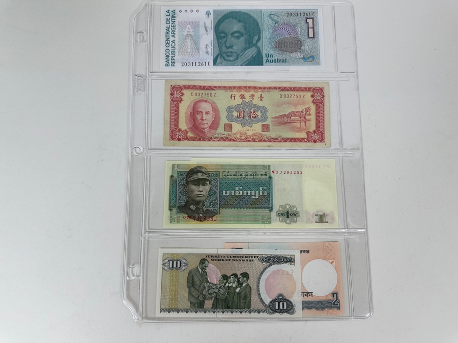 Album Of U.S. & World Currency With 107 Different Notes [Photo 15]