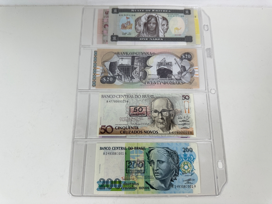 Album Of U.S. & World Currency With 107 Different Notes [Photo 27]