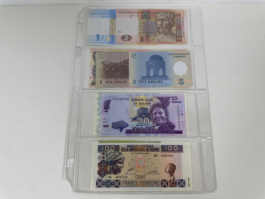 Album Of U.S. & World Currency With 107 Different Notes [Photo 26]