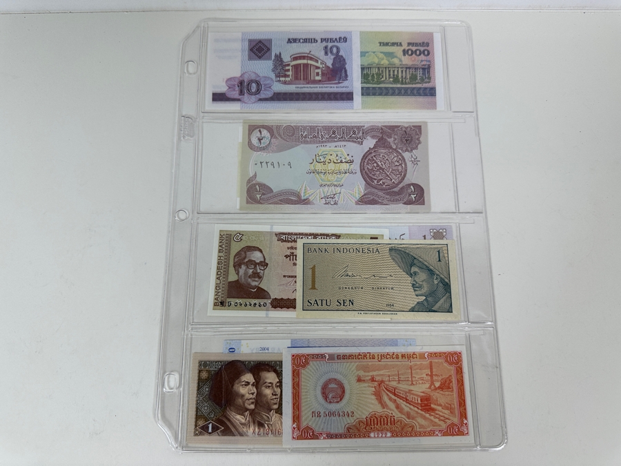 Album Of U.S. & World Currency With 107 Different Notes [Photo 21]