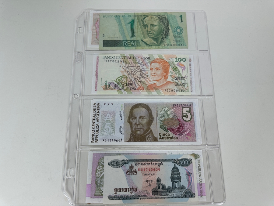 Album Of U.S. & World Currency With 107 Different Notes [Photo 11]