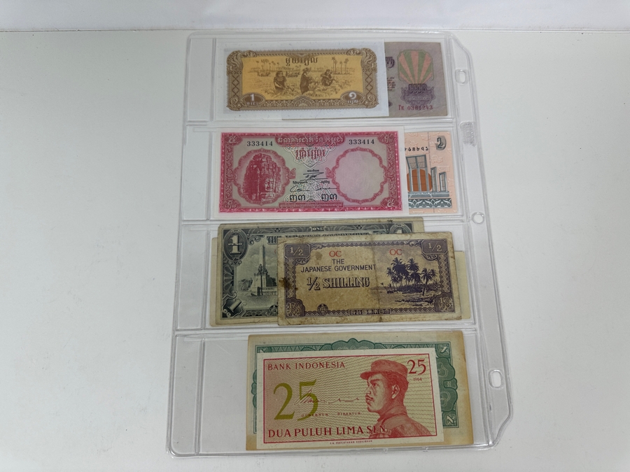 Album Of U.S. & World Currency With 107 Different Notes [Photo 24]