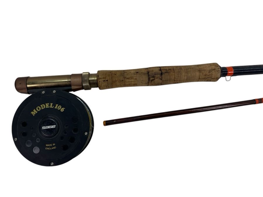 Fly Fishing Rod And Reel: Sage Model 106 Reel And Olympic 3185 Fly Rod 8.5'