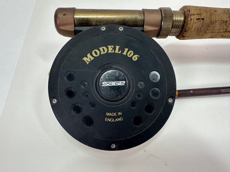Fly Fishing Rod And Reel: Sage Model 106 Reel And Olympic 3185 Fly Rod 8.5' [Photo 2]