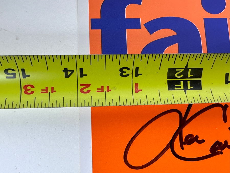 Tony Gwynn & Ken Caminiti Autographed Keep The Faith Padres Sign The San Diego Union Tribune With Jack In The Box Ad On Back 1996 14 X 10 [Photo 5]