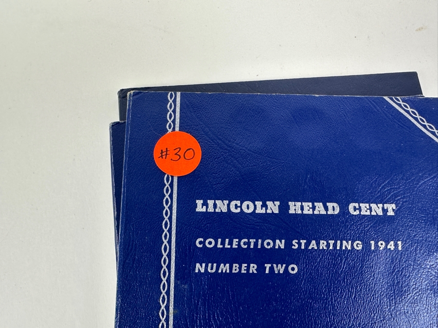 Lincoln Penny Collection: Two Framed Sets And Three Lincoln Head Cent Collection Books [Photo 23]