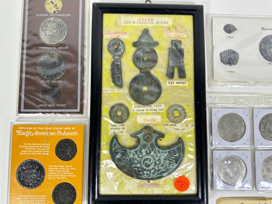 Collection Of Odd, Curious, Replica Shipwreck Coins, Foreign Coins [Photo 2]