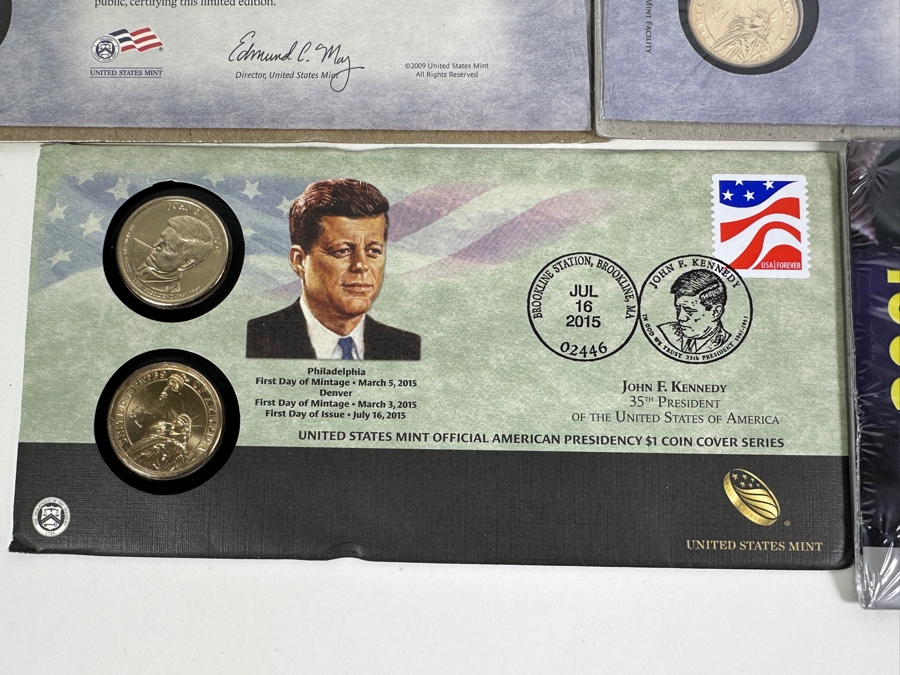 U.S. Mint Presidential Dollars & Statehood Quarters 19 Pieces [Photo 4]