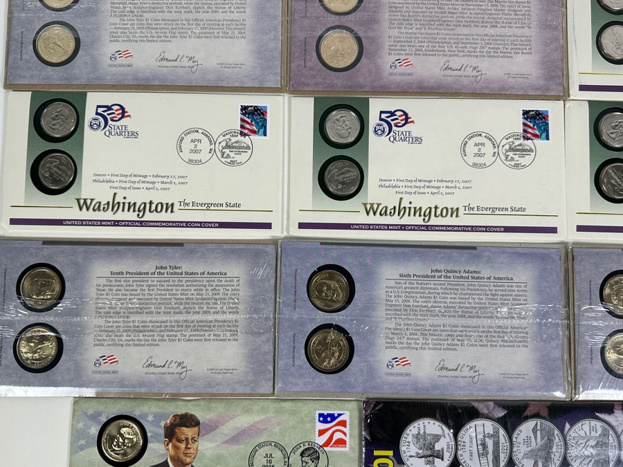 U.S. Mint Presidential Dollars & Statehood Quarters 19 Pieces [Photo 5]