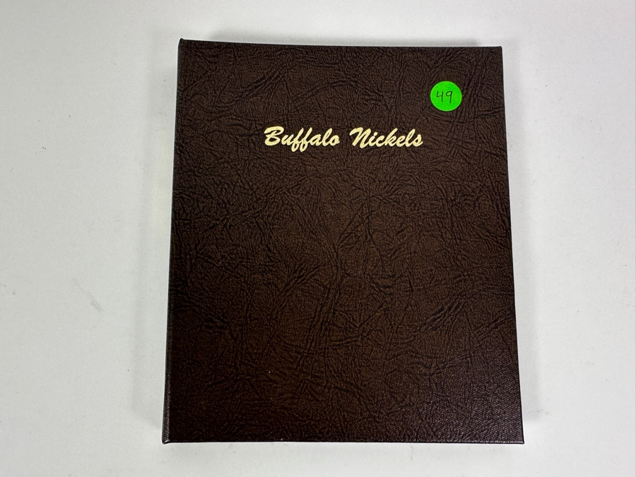 Buffalo Nickel Collection In Dansco Album - 2 Sheets - Mostly Complete  [Photo 24]