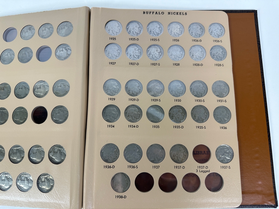 Buffalo Nickel Collection In Dansco Album - 2 Sheets - Mostly Complete  [Photo 12]