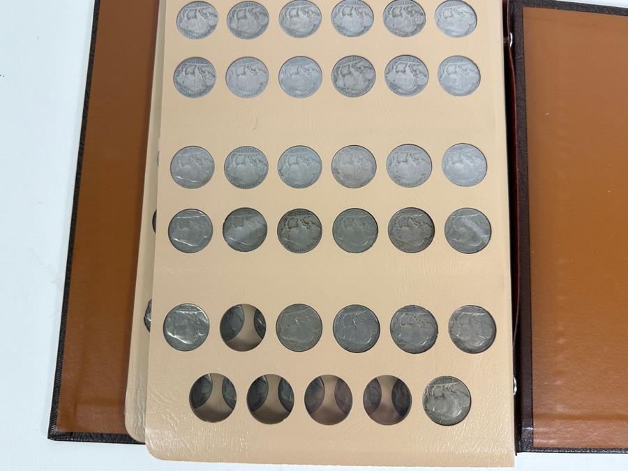 Buffalo Nickel Collection In Dansco Album - 2 Sheets - Mostly Complete  [Photo 19]