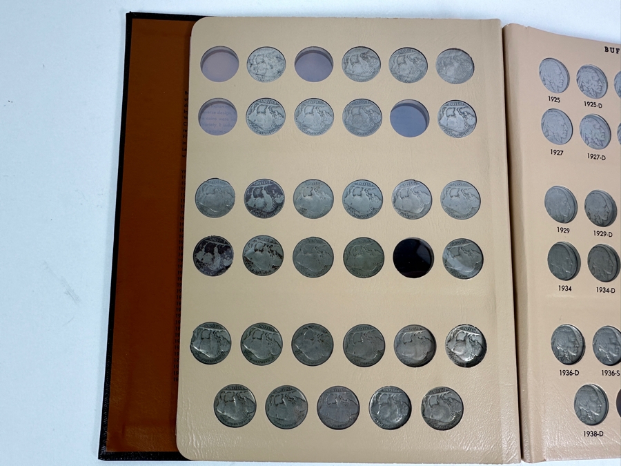 Buffalo Nickel Collection In Dansco Album - 2 Sheets - Mostly Complete  [Photo 11]