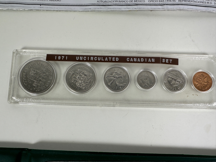 Ten Foreign Coin Sets: New Zealand, Ireland, England, Swaziland, Mexico, Canada, Euro Nations [Photo 2]