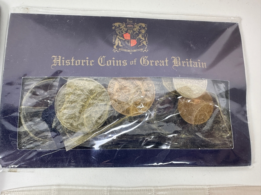 Ten Foreign Coin Sets: New Zealand, Ireland, England, Swaziland, Mexico, Canada, Euro Nations [Photo 9]