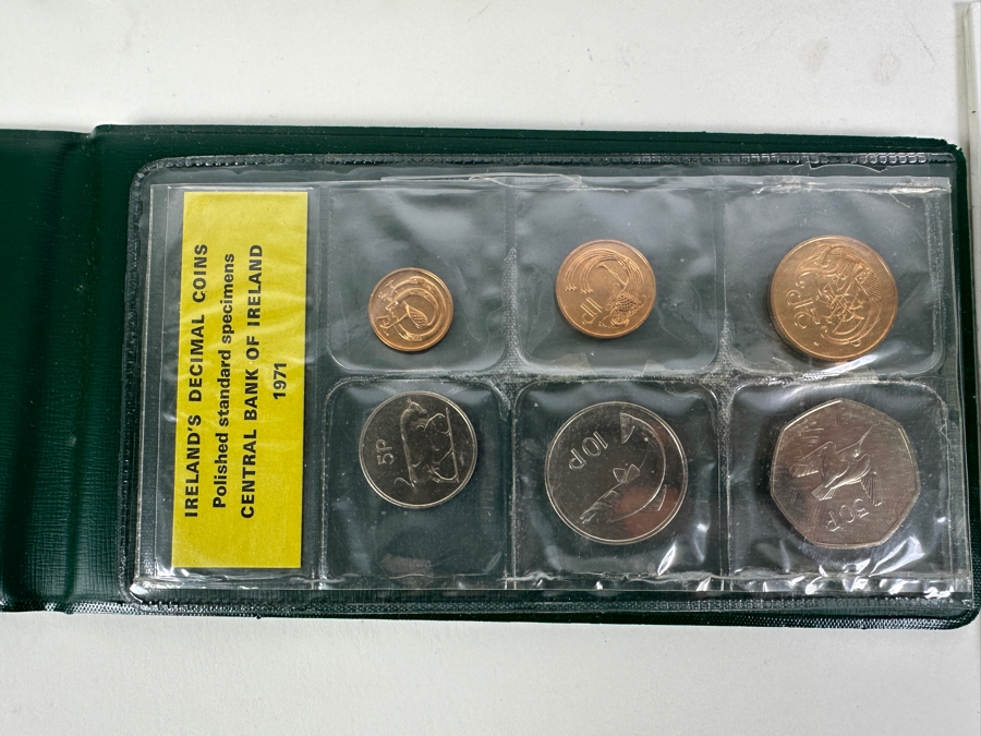 Ten Foreign Coin Sets: New Zealand, Ireland, England, Swaziland, Mexico, Canada, Euro Nations [Photo 3]