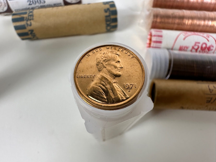 Nickel & Penny Sets, Proofs & Uncirculated Rolls (37 Pieces) [Photo 18]