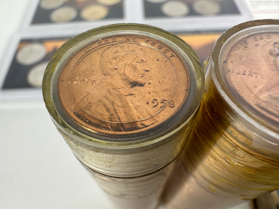 Nickel & Penny Sets, Proofs & Uncirculated Rolls (37 Pieces) [Photo 10]