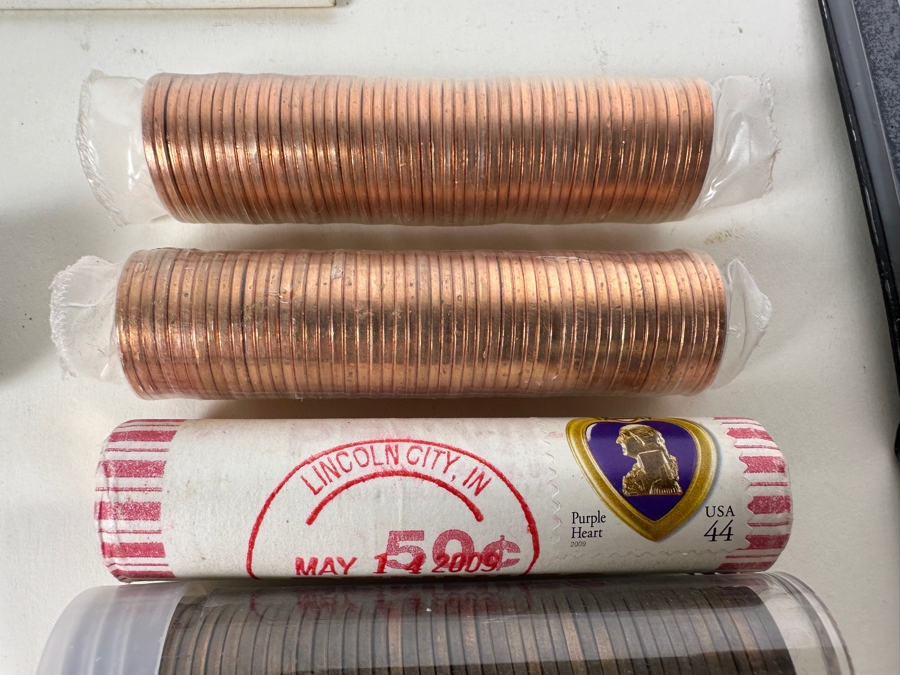 Nickel & Penny Sets, Proofs & Uncirculated Rolls (37 Pieces) [Photo 17]