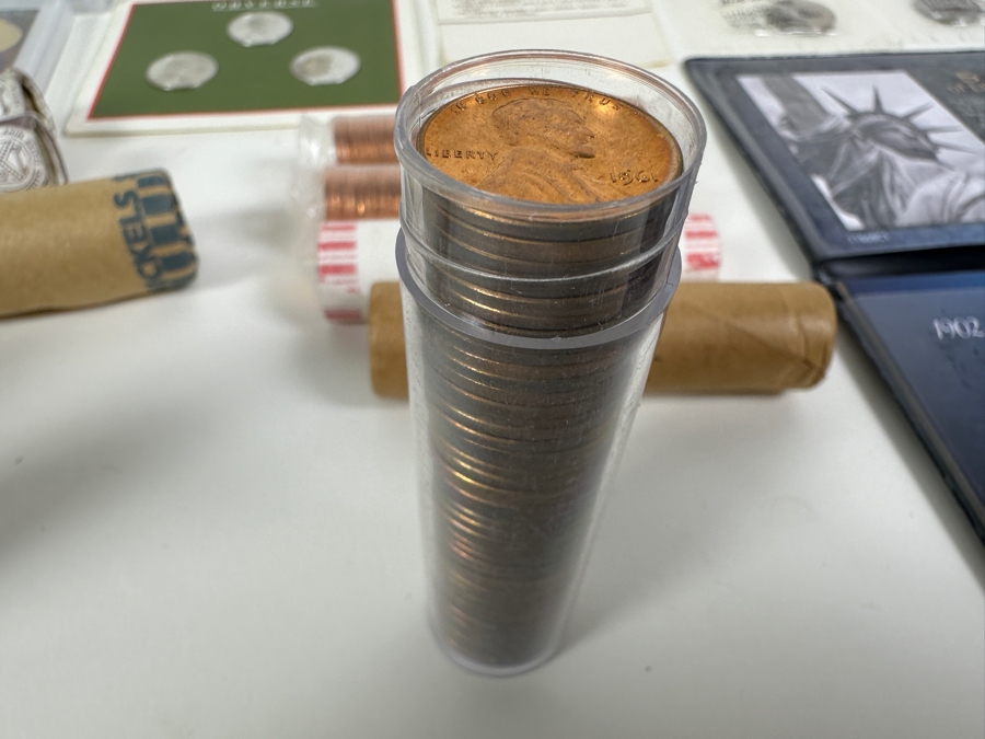 Nickel & Penny Sets, Proofs & Uncirculated Rolls (37 Pieces) [Photo 21]