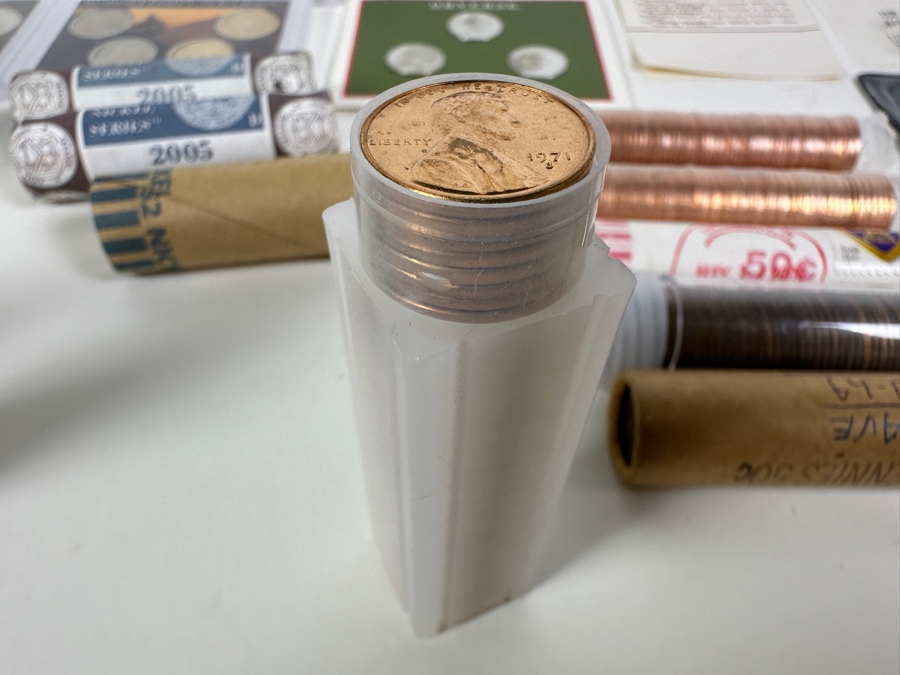 Nickel & Penny Sets, Proofs & Uncirculated Rolls (37 Pieces) [Photo 19]