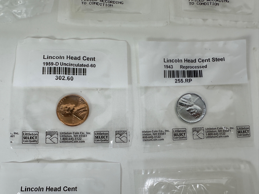 Nickel & Penny Sets, Proofs & Uncirculated Rolls (37 Pieces) [Photo 38]