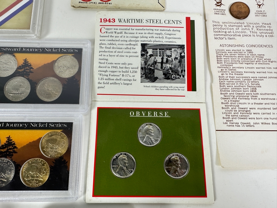 Nickel & Penny Sets, Proofs & Uncirculated Rolls (37 Pieces) [Photo 4]