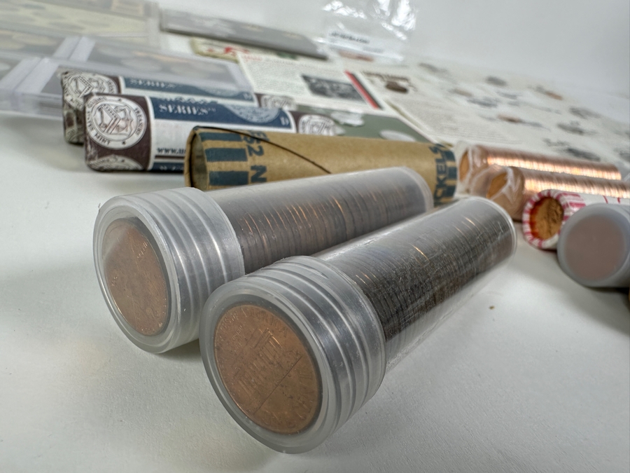 Nickel & Penny Sets, Proofs & Uncirculated Rolls (37 Pieces) [Photo 13]