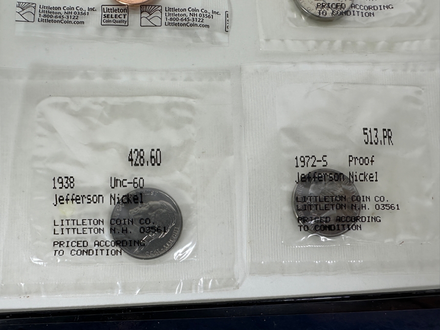 Nickel & Penny Sets, Proofs & Uncirculated Rolls (37 Pieces) [Photo 42]