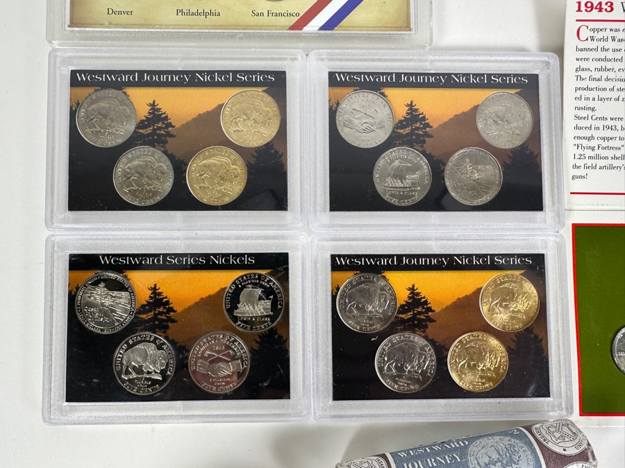 Nickel & Penny Sets, Proofs & Uncirculated Rolls (37 Pieces) [Photo 27]