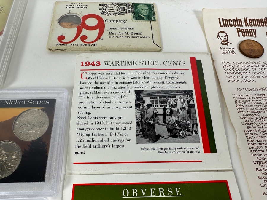 Nickel & Penny Sets, Proofs & Uncirculated Rolls (37 Pieces) [Photo 6]