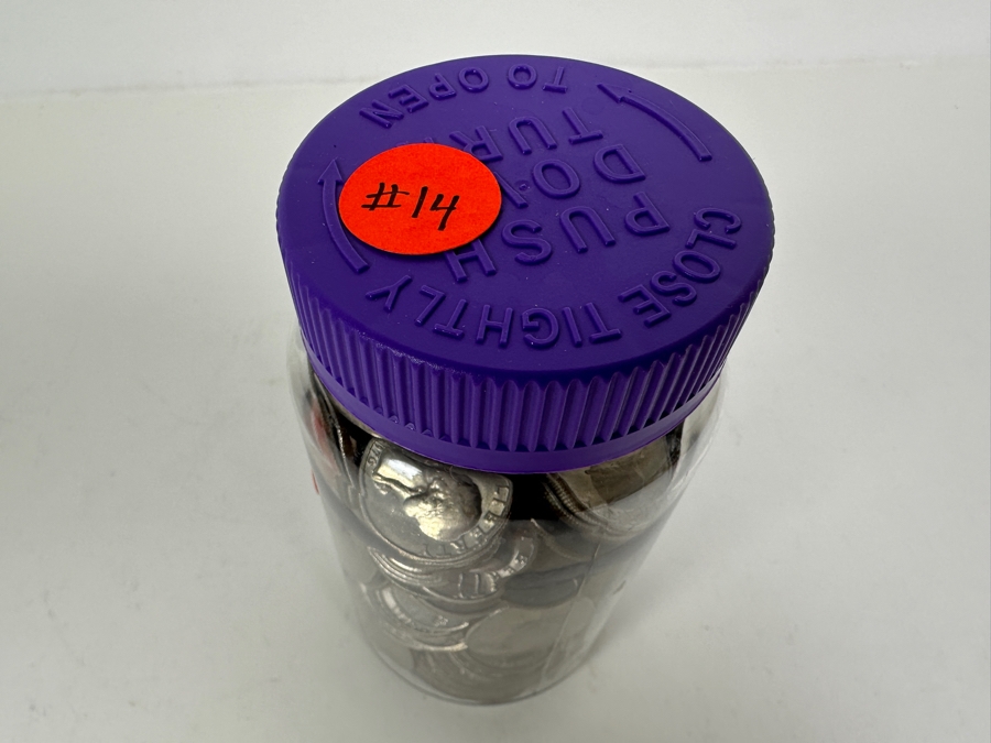 Jar Of Bicentennial Dollar, Halves & Quarters (6 Dollars, 26 Halves & 124 Quarters) [Photo 11]