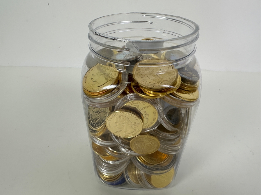 Over $50 In Face Value 24k Gold Plated, Hologram Or Painted U.S. Coins [Photo 14]