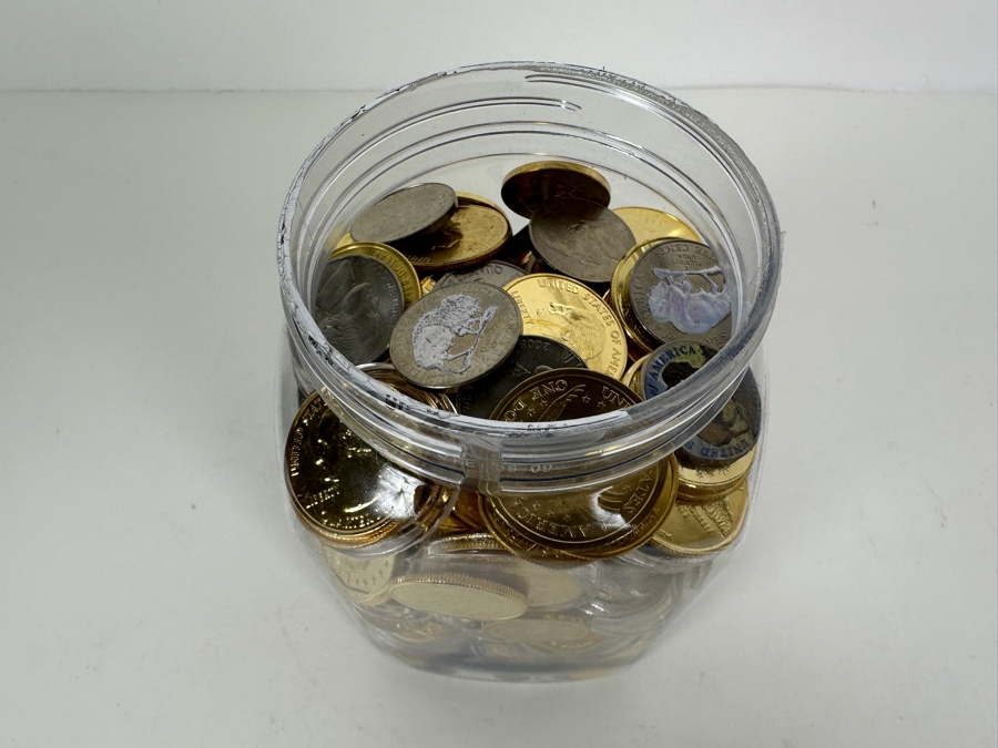 Over $50 In Face Value 24k Gold Plated, Hologram Or Painted U.S. Coins [Photo 15]