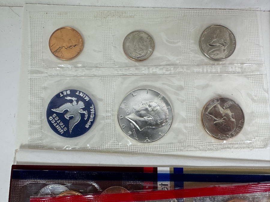 Box Of 34 U.S. Mint Proof Sets, Mint Sets, Commemoratives, Proof Silver Eisenhower Silver Dollar & More [Photo 2]