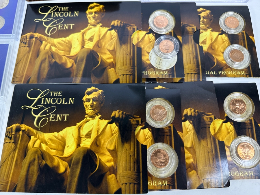 Box Of 34 U.S. Mint Proof Sets, Mint Sets, Commemoratives, Proof Silver Eisenhower Silver Dollar & More [Photo 23]