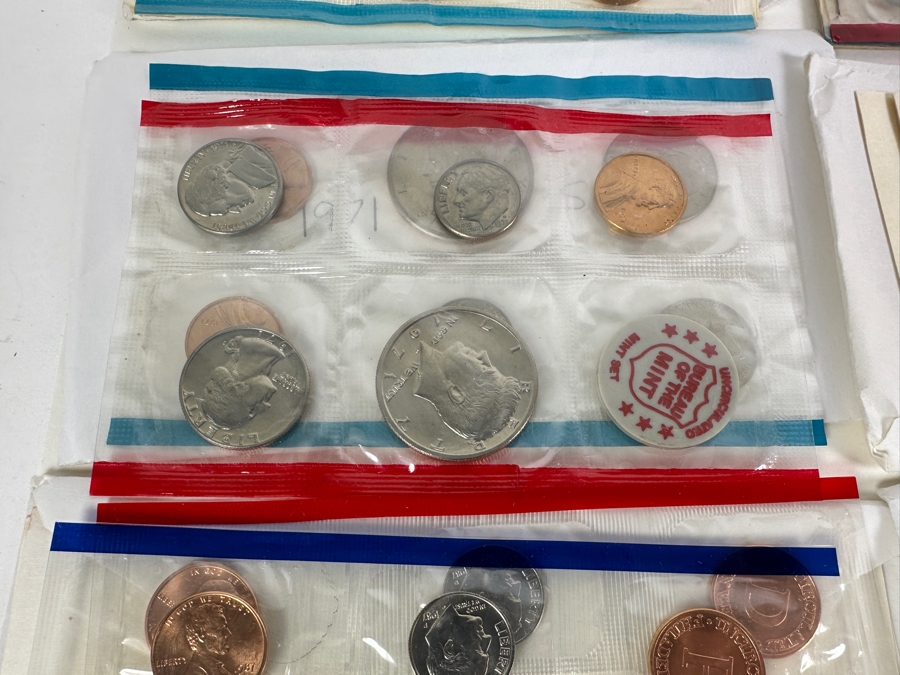 Box Of 34 U.S. Mint Proof Sets, Mint Sets, Commemoratives, Proof Silver Eisenhower Silver Dollar & More [Photo 5]