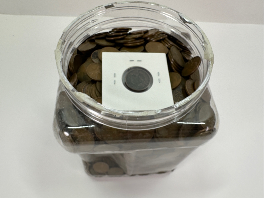 Over 20 Pounds Of Wheat Pennies 7,519g [Photo 19]