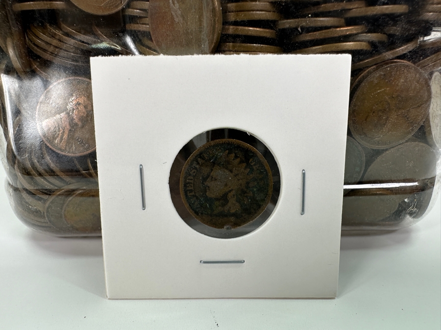 Over 20 Pounds Of Wheat Pennies 7,519g [Photo 8]