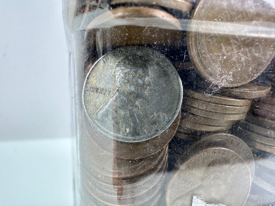 Over 20 Pounds Of Wheat Pennies 7,519g [Photo 16]