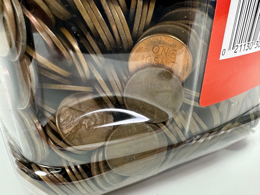 Over 22 Pounds Of Wheat Pennies 8,350g [Photo 10]