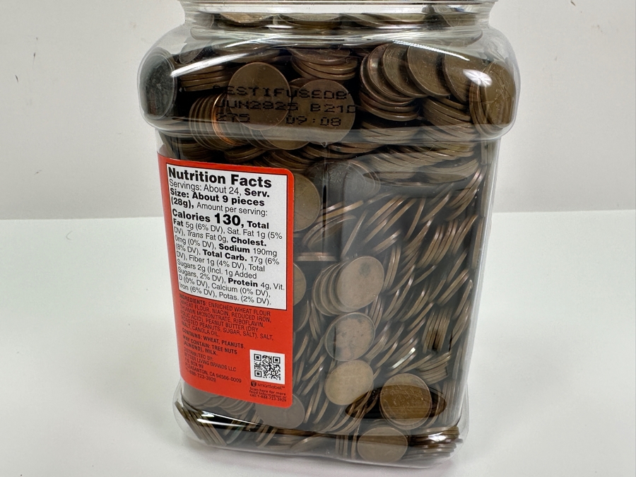 Over 22 Pounds Of Wheat Pennies 8,350g [Photo 8]